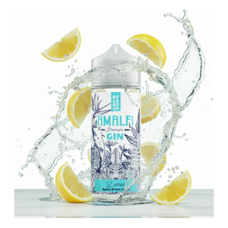 Aroma Gin Lemon - Reload Amalfi - 15ml/60ml ( Longfill )