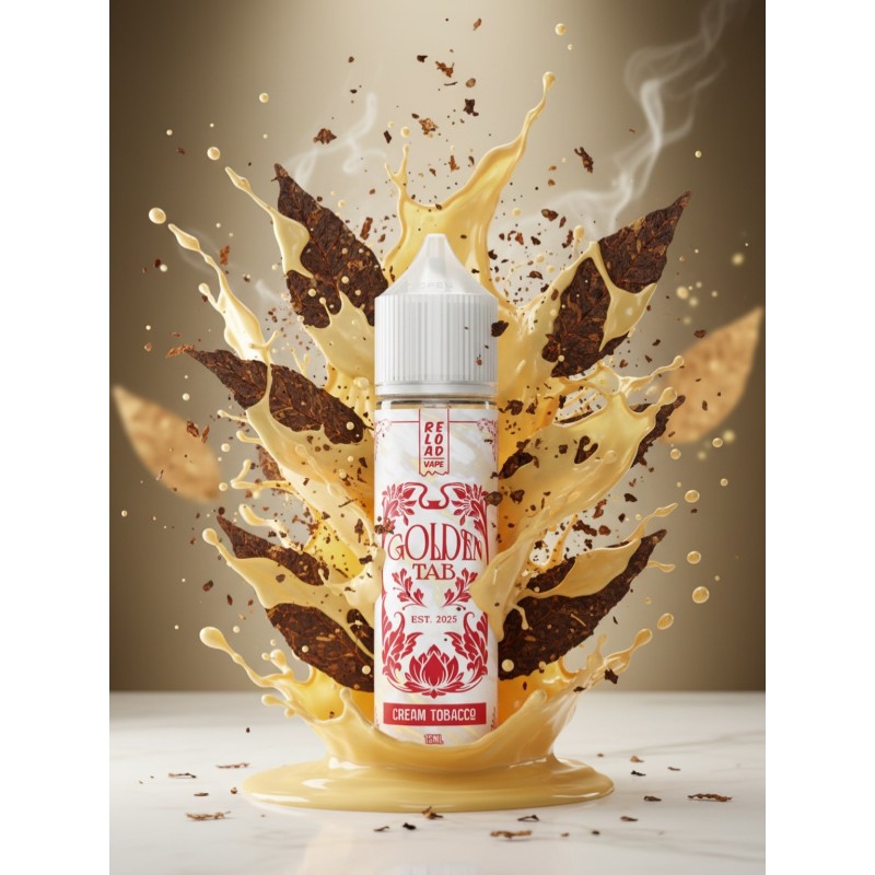 Aroma  Golden Tab Tobacco Cream - Reload - 16ml/60ml ( Longfill )