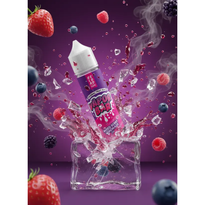 Aroma Mixed Berry Lemonade Ice - Reload Vape Vapor Bar - 15ml/60ml (Longfill)