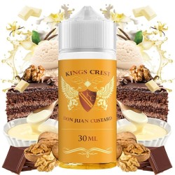 Aroma Don Juan Custard Core Edition - 20ml/120ml ( Longfill ) - Kings Crest