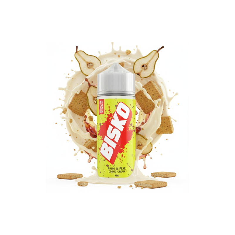 Reload Bisko Rum Pear Cookie Cream (Longfill) 30ml/120ml