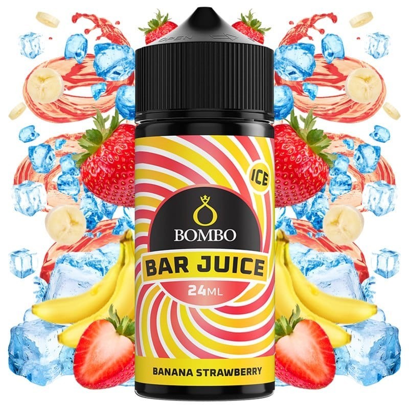 Aroma Banana Strawberry Ice 24ml/120ml (Longfill) – Bombo Bar Juice