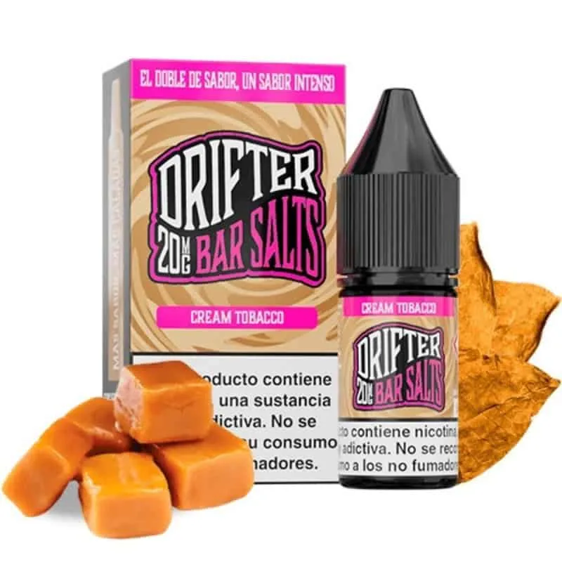 Drifter Bar Salts - Cream Tobacco