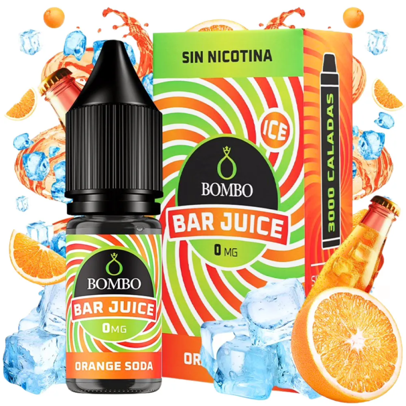 Bombo Salts Bar Juice - Orange Soda Ice - 10ml