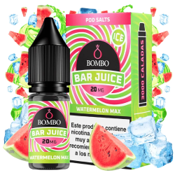 Bombo Salts Bar Juice - Watermelon Max Ice - 10ml