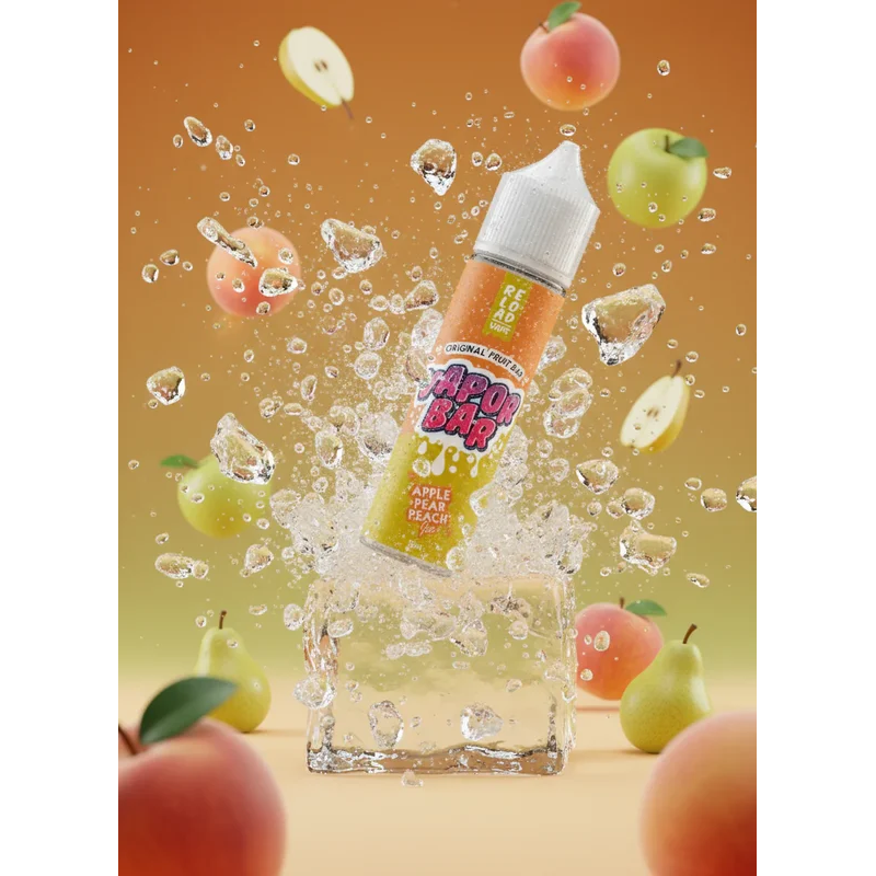 AROMA APPLE PEAR PEACH RELOAD VAPOR BAR 15ML/60ML