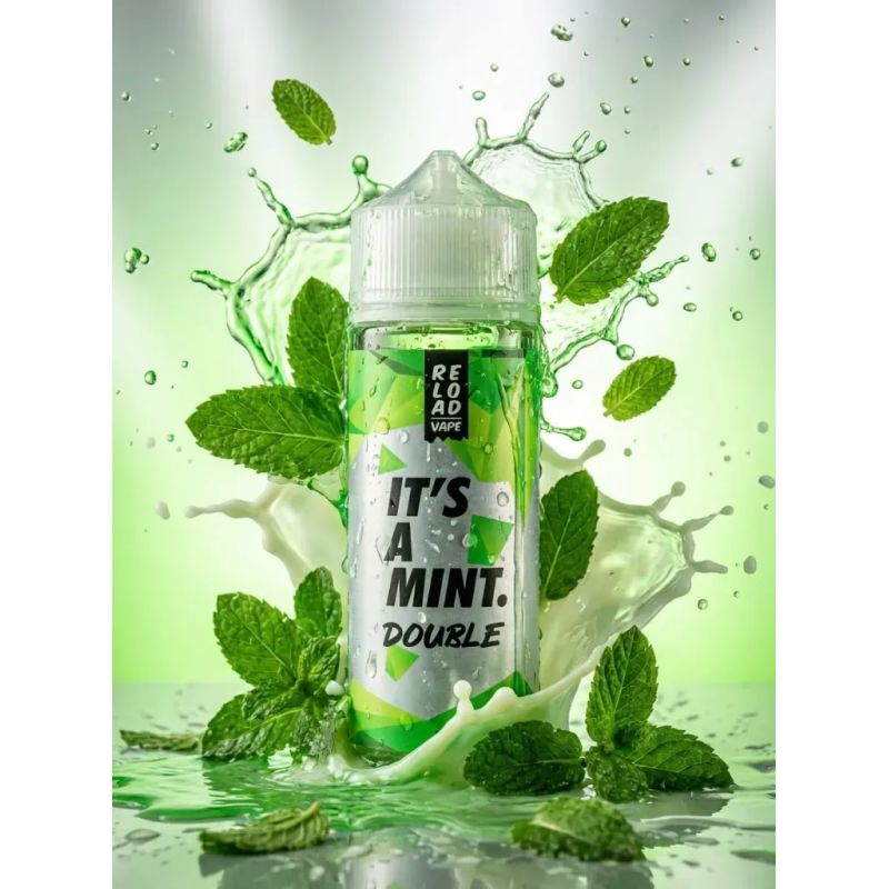 AROMA IT´S A MINT DOUBLE  RELOAD VAPE 15ML/60ML ( Longfill )
