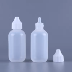 Botella Blanda de 30 ml con Boquilla y Tapón Interior