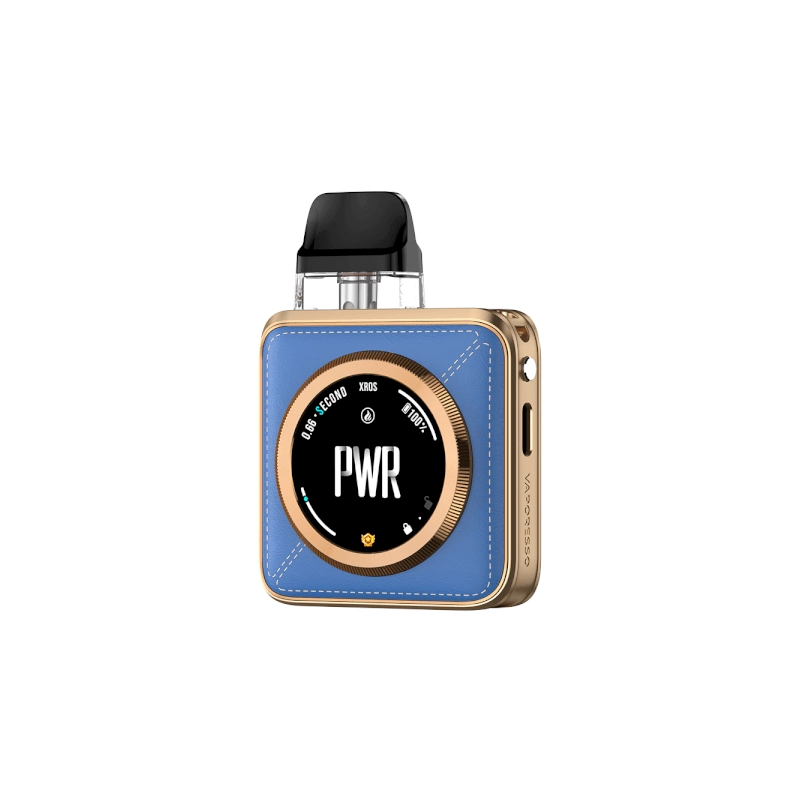 Vaporesso Xros 5 Nano Pod Kit - Blue leatherette