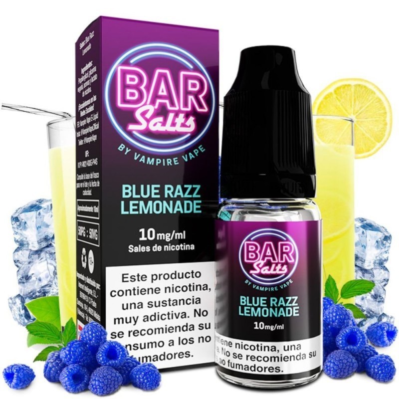 Bar Salts Blue Razz Lemonade Ice - Vampire Vape