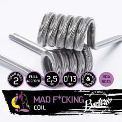 Bacterio Coils Mad f*cking 0.13 Ohm (pack 2) 2.5mm