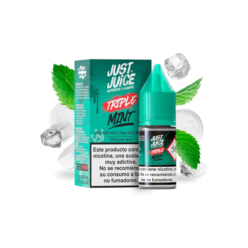 Triple Mint Salts - Mint Range - Just Juice