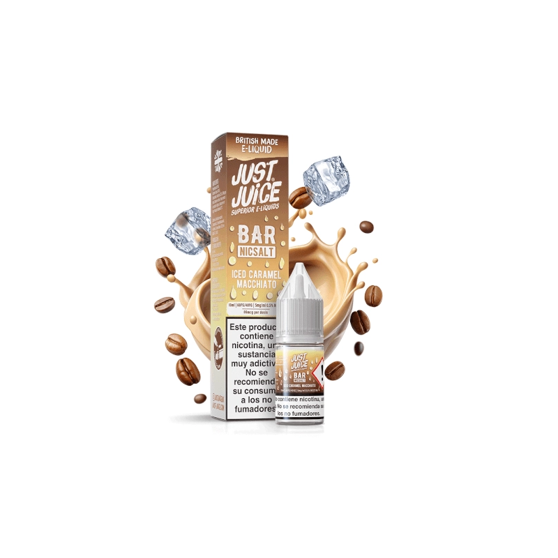 Iced Caramel Macchiato Salts - Bar - Just Juice