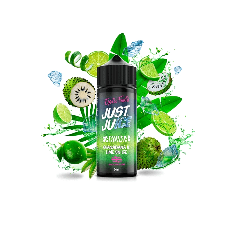 Just Juice - Exotic Fruits - Guanaba Lime Ice - Longfill - 24ml/120ml