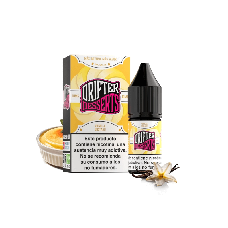 Drifter Desserts Salts Vanilla Custard 10ml