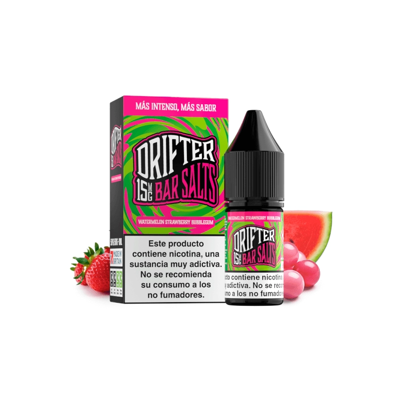 Drifter Bar Salts Watermelon Strawberry Bubblegum 10ml