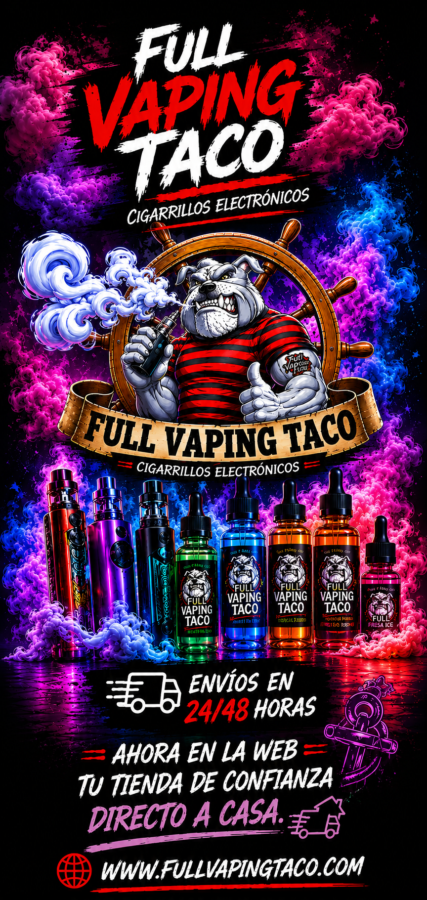 Full Vaping Taco